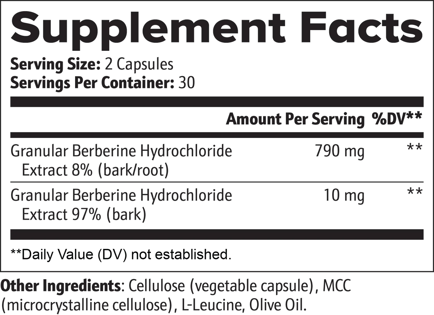 Berberine Nevela Nutrition