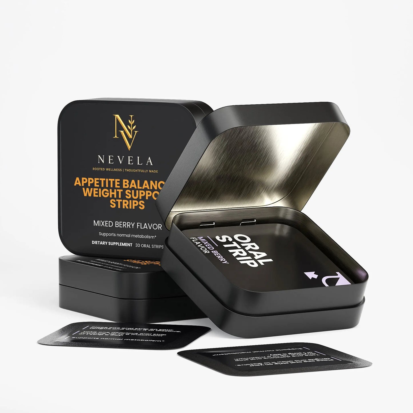 Appetite Balance & Weight Support Strips Nevela Nutrition