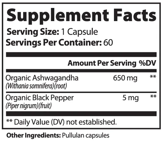 Ashwagandha Nevela Nutrition