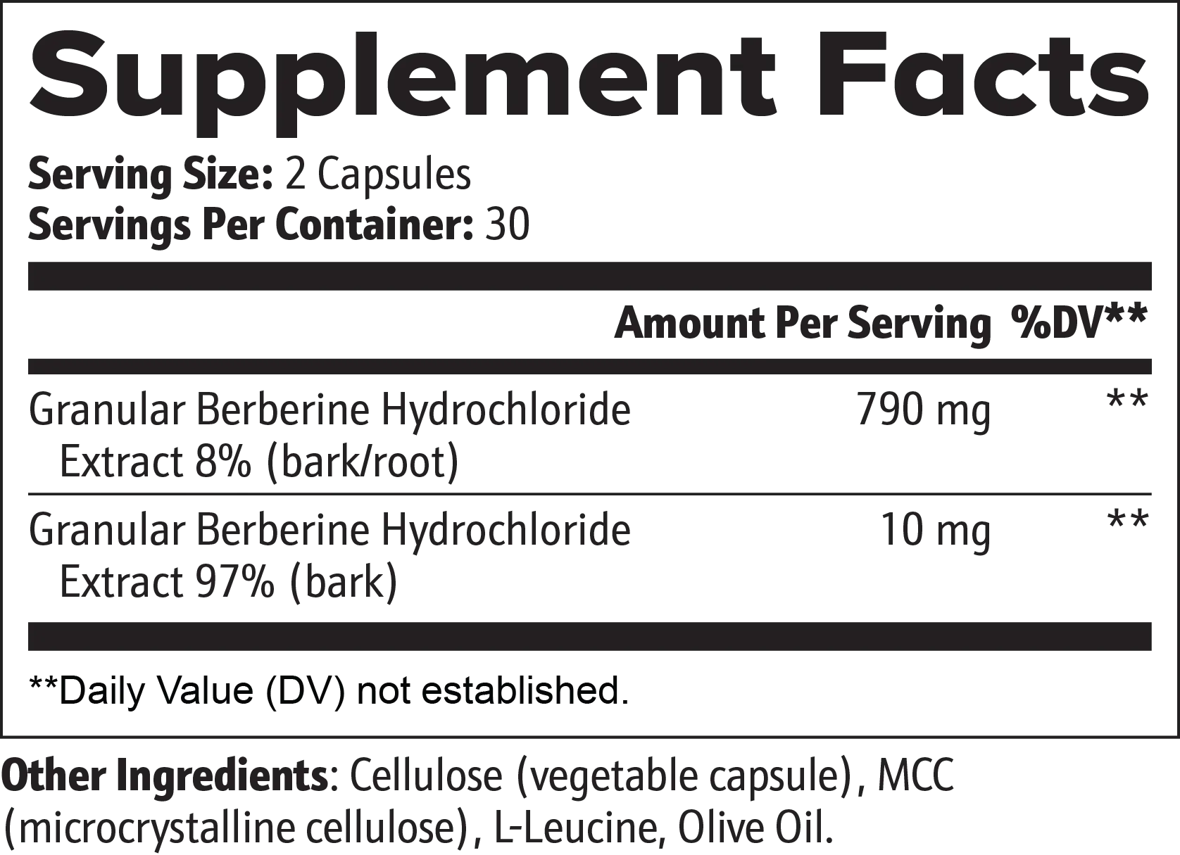 Berberine Nevela Nutrition