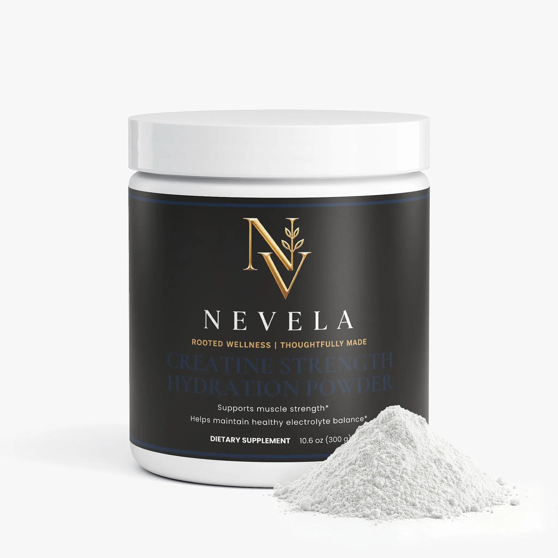 Creatine Hydration Powder — Lemon Electrolyte Creatine Support Nevela
