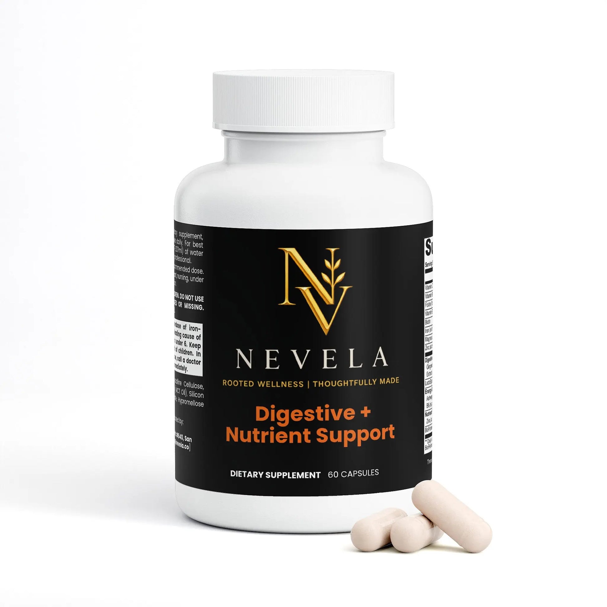Digestive + Nutrient Support Nevela Nutrition