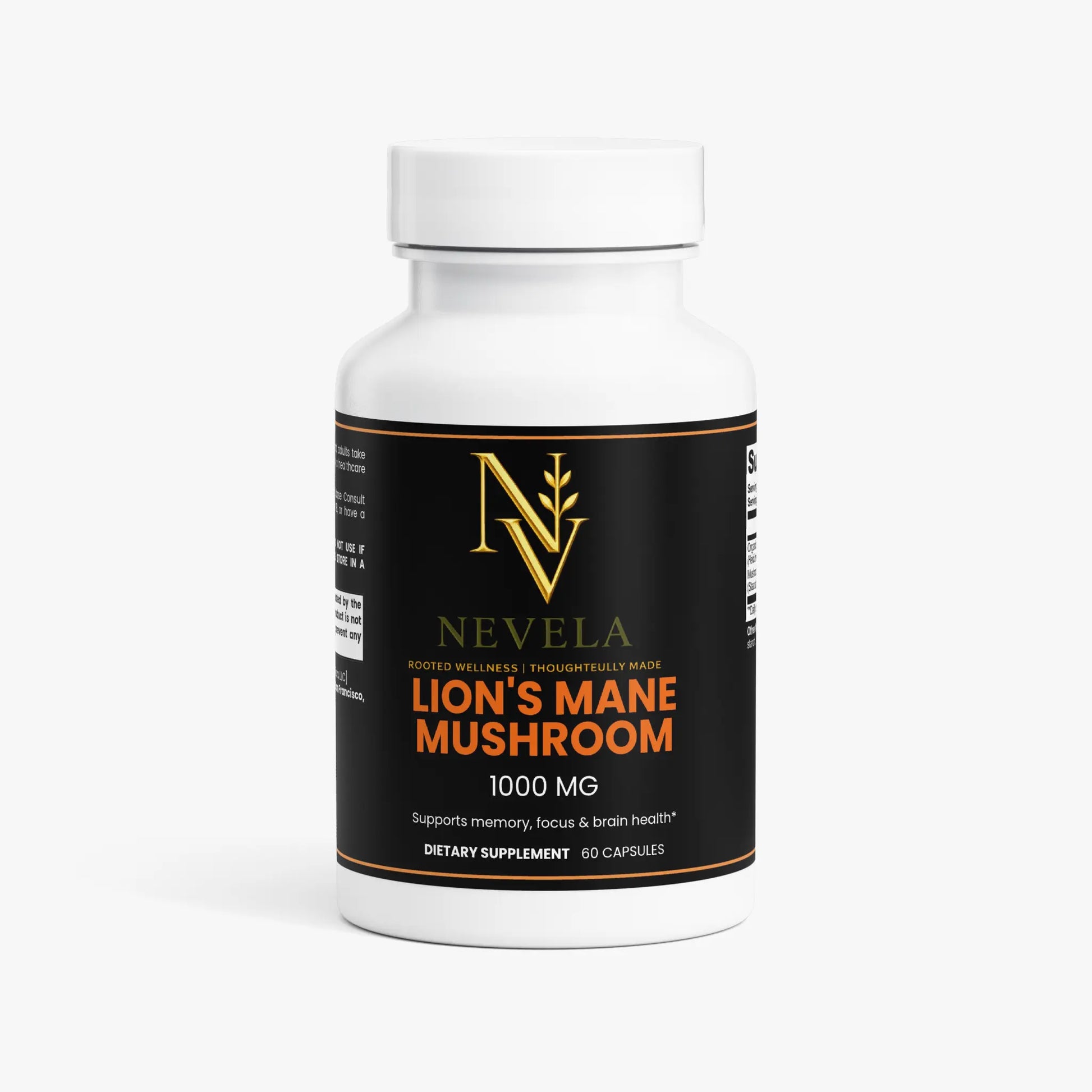 Lion's Mane Mushroom Nevela Nutrition
