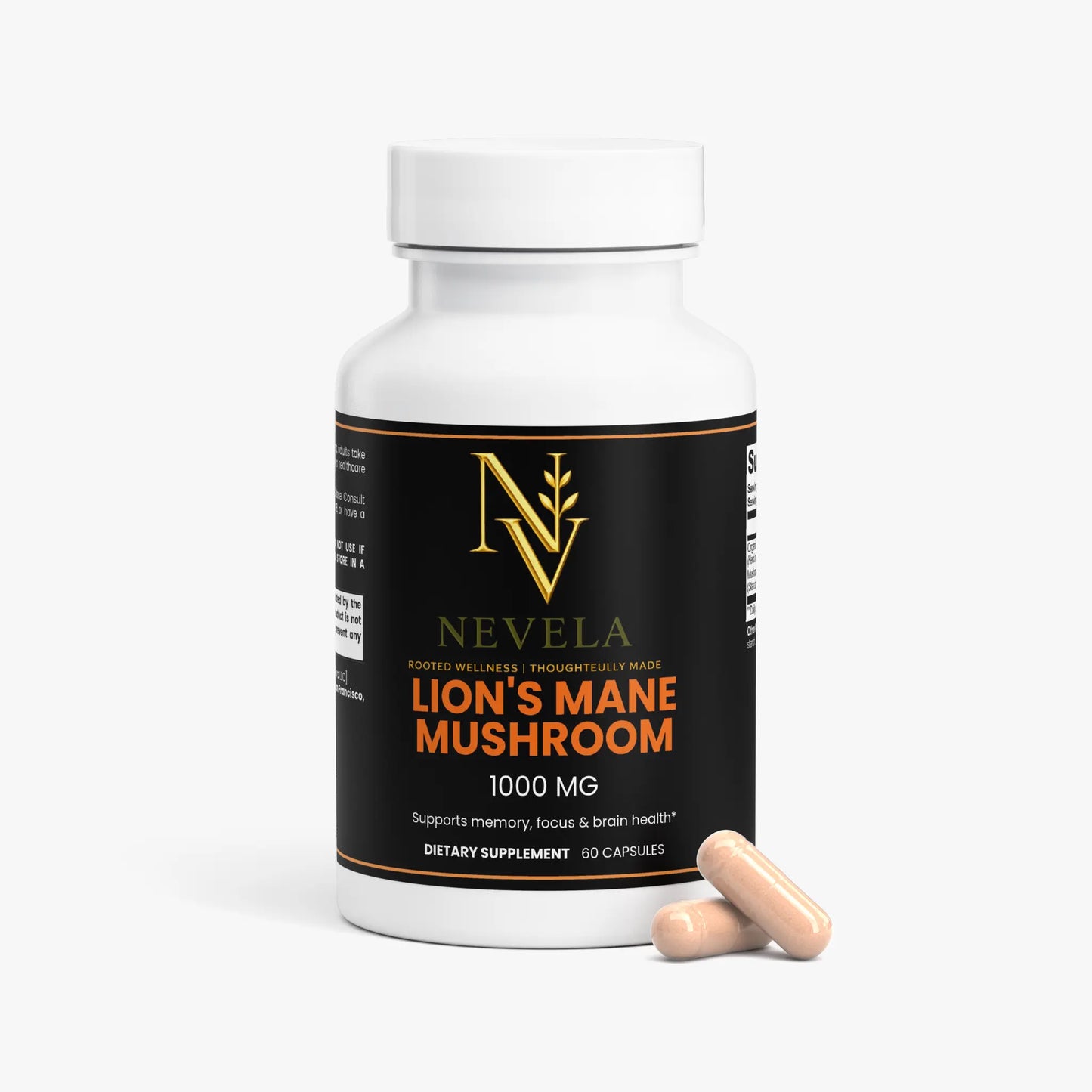 Lion's Mane Mushroom Nevela Nutrition