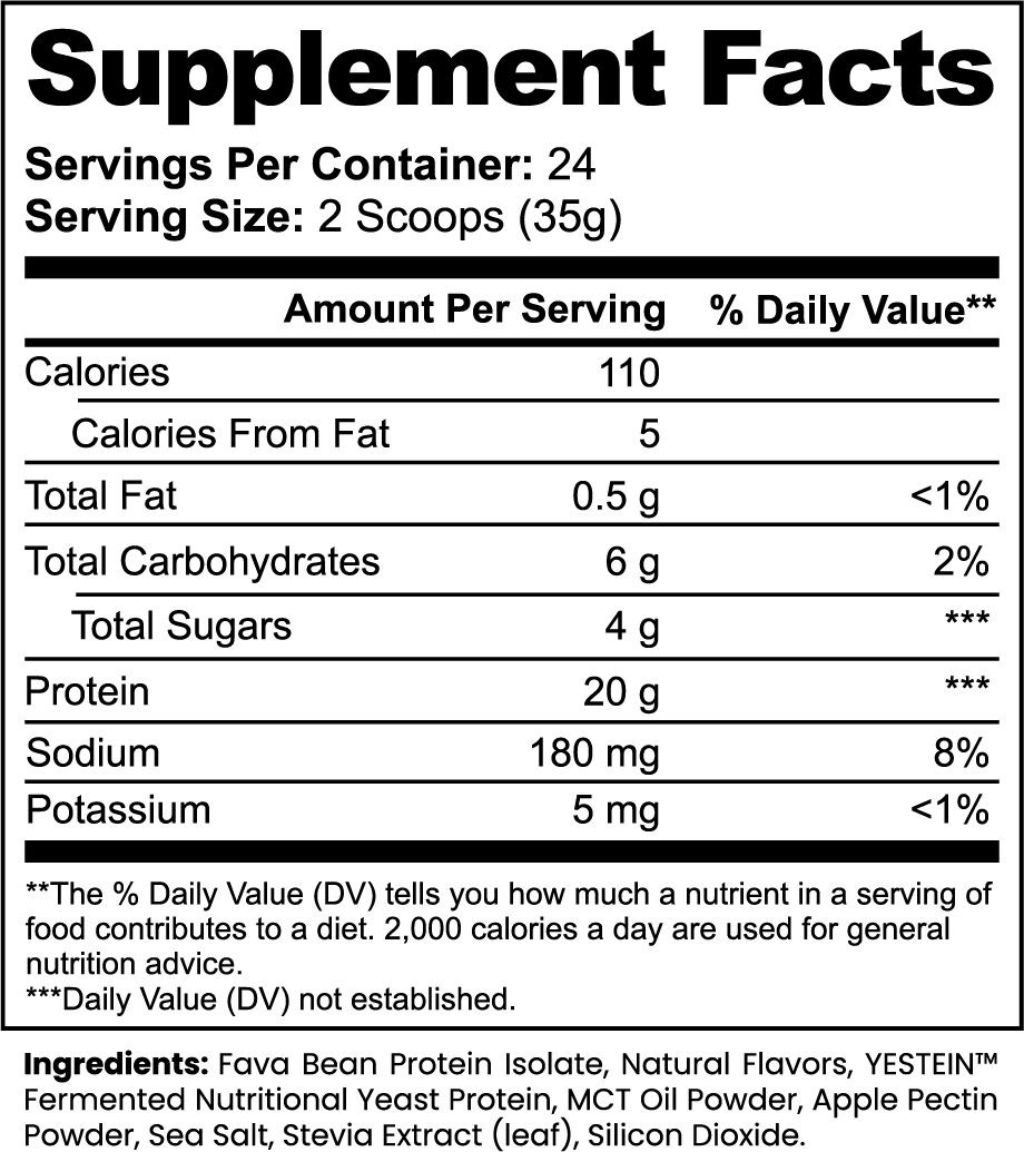Plant Protein (Vanilla) Nevela Nutrition